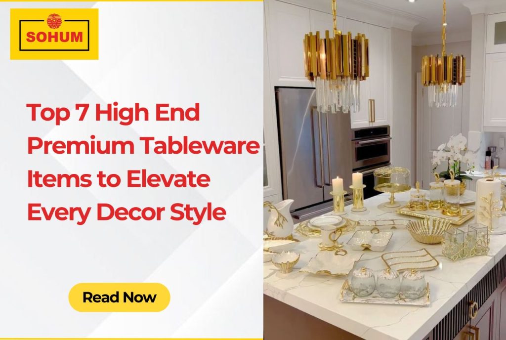 Image: High End Premium Tableware Items