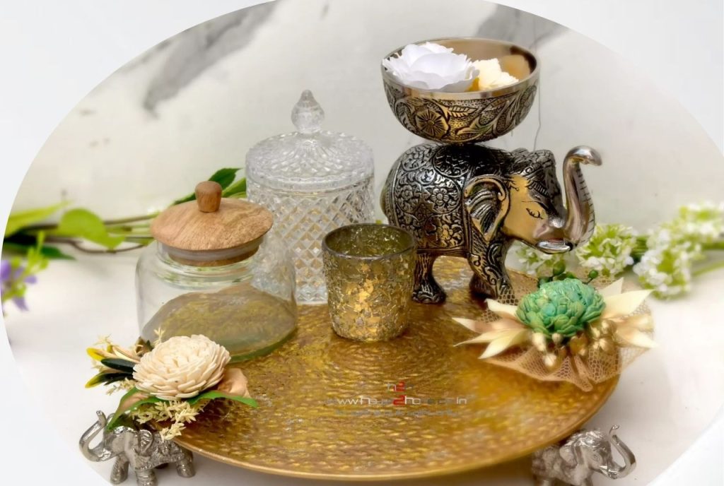 Precious Metal-Infused Serving Platters