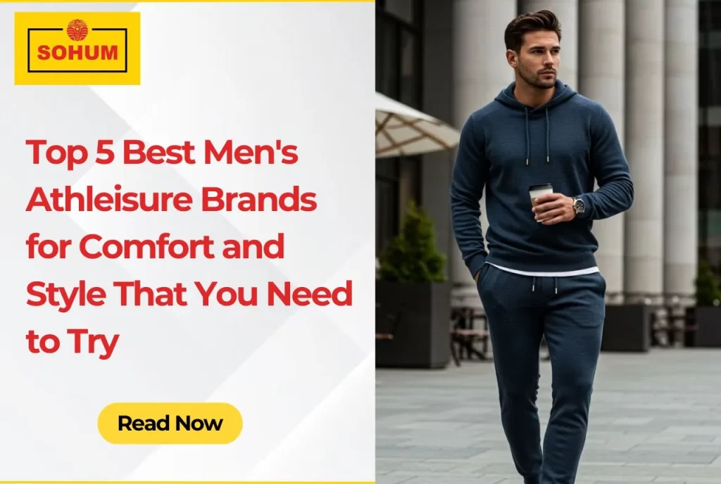 Image: Best Men's Athleisure Brands for Comfort and Style